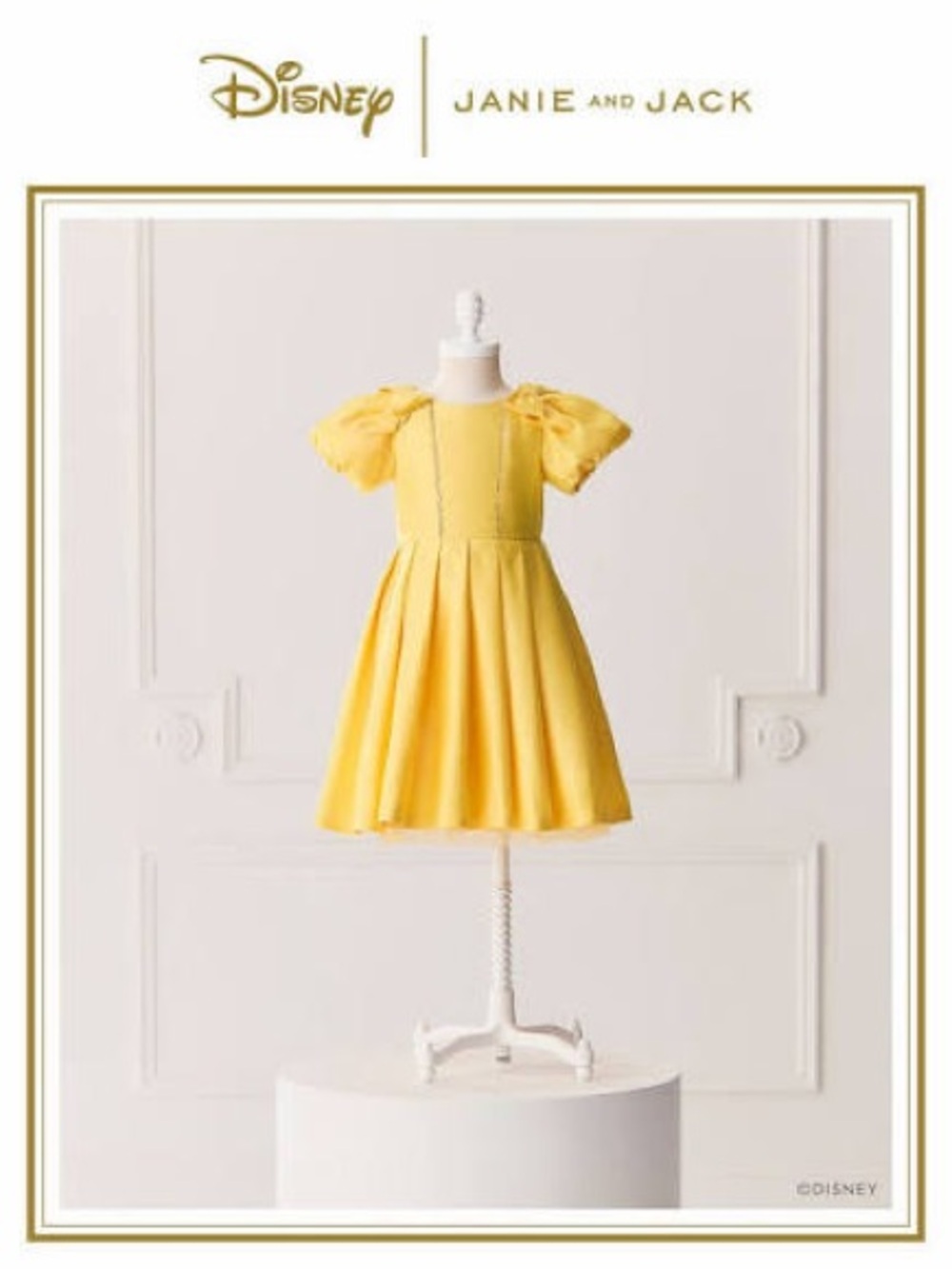 Janie and Jack Disney Belle Dress